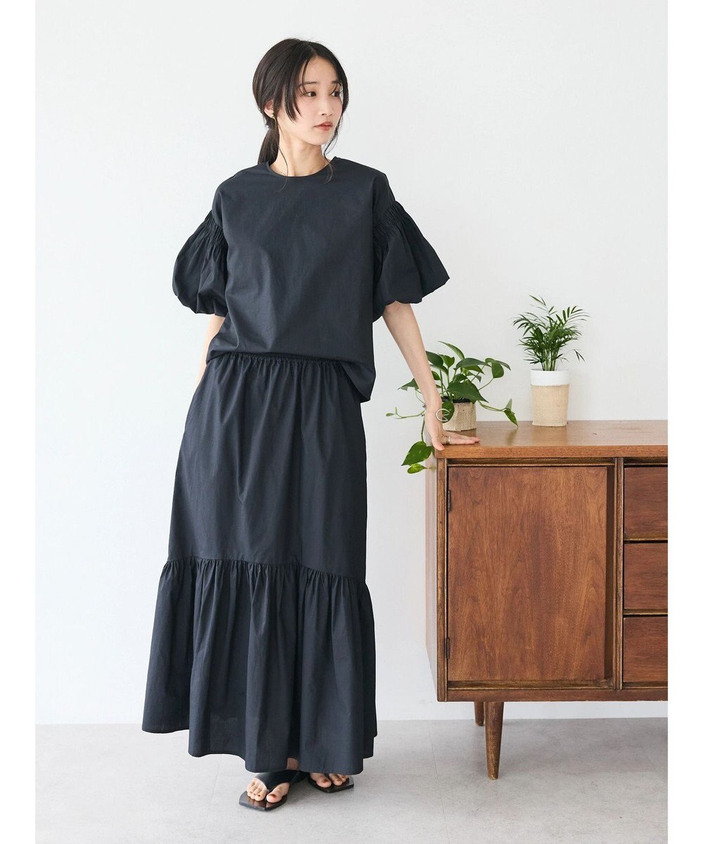 CRAFT STANDARD BOUTIQUE ティアードフレアスカート 