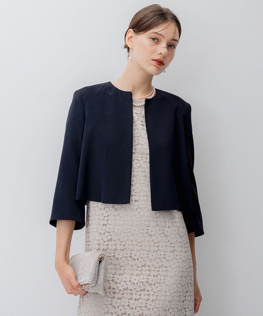 23区 【APPLAUDIR】オプティカルフラワーレース ドレス 