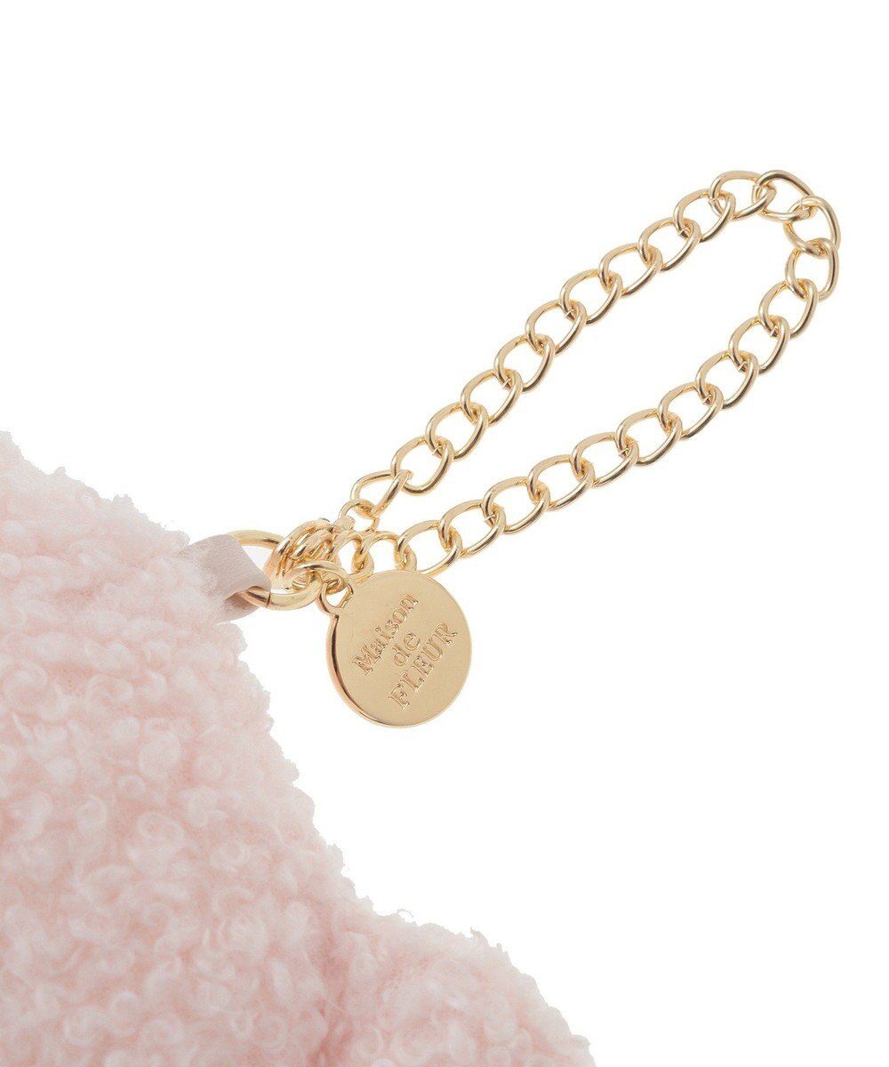 Maison de FLEUR 【限定カラーあり】リボンベアパスケース 