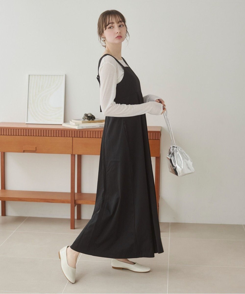 WEGO 【ANGIE VINTAGE】バックベルトジャンパースカート 