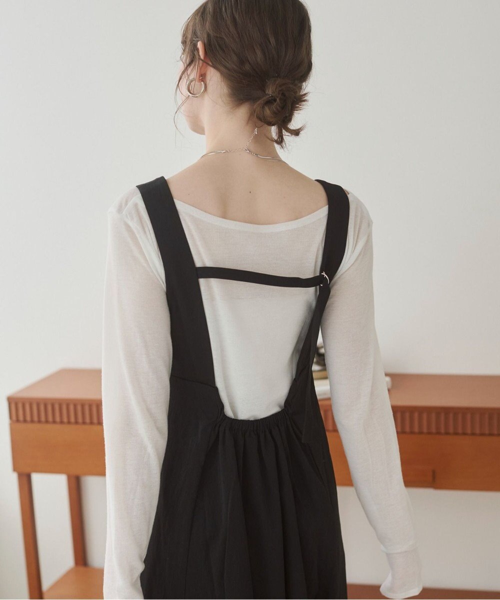 WEGO 【ANGIE VINTAGE】バックベルトジャンパースカート 