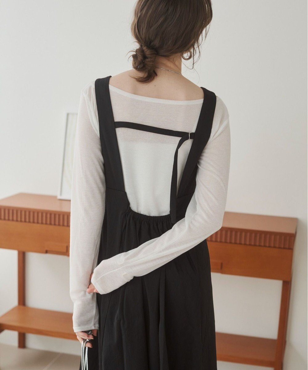 WEGO 【ANGIE VINTAGE】バックベルトジャンパースカート 