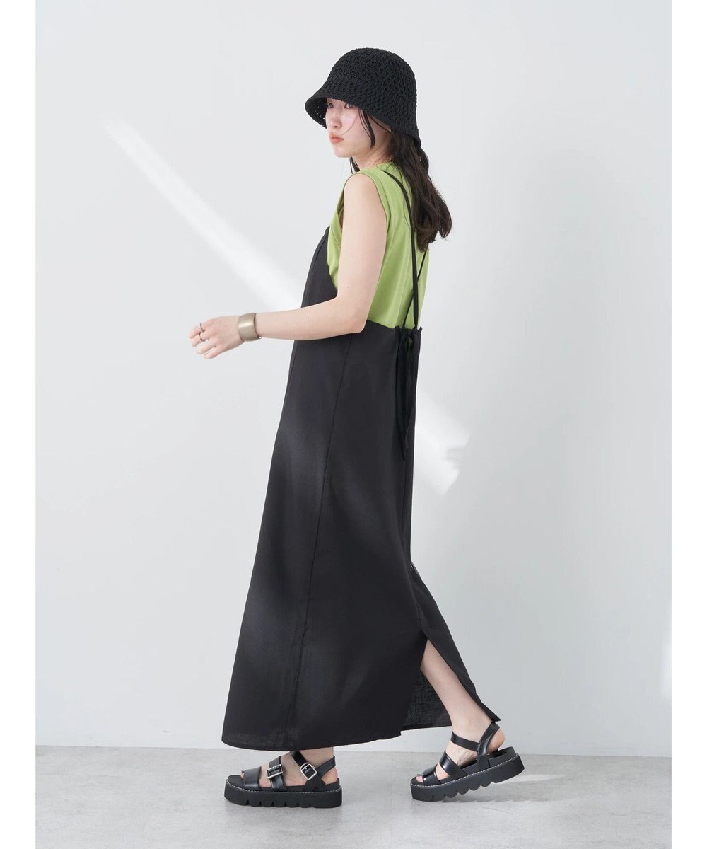 earth music&ecology ノースリーブカットソー（汗じみ防止） 