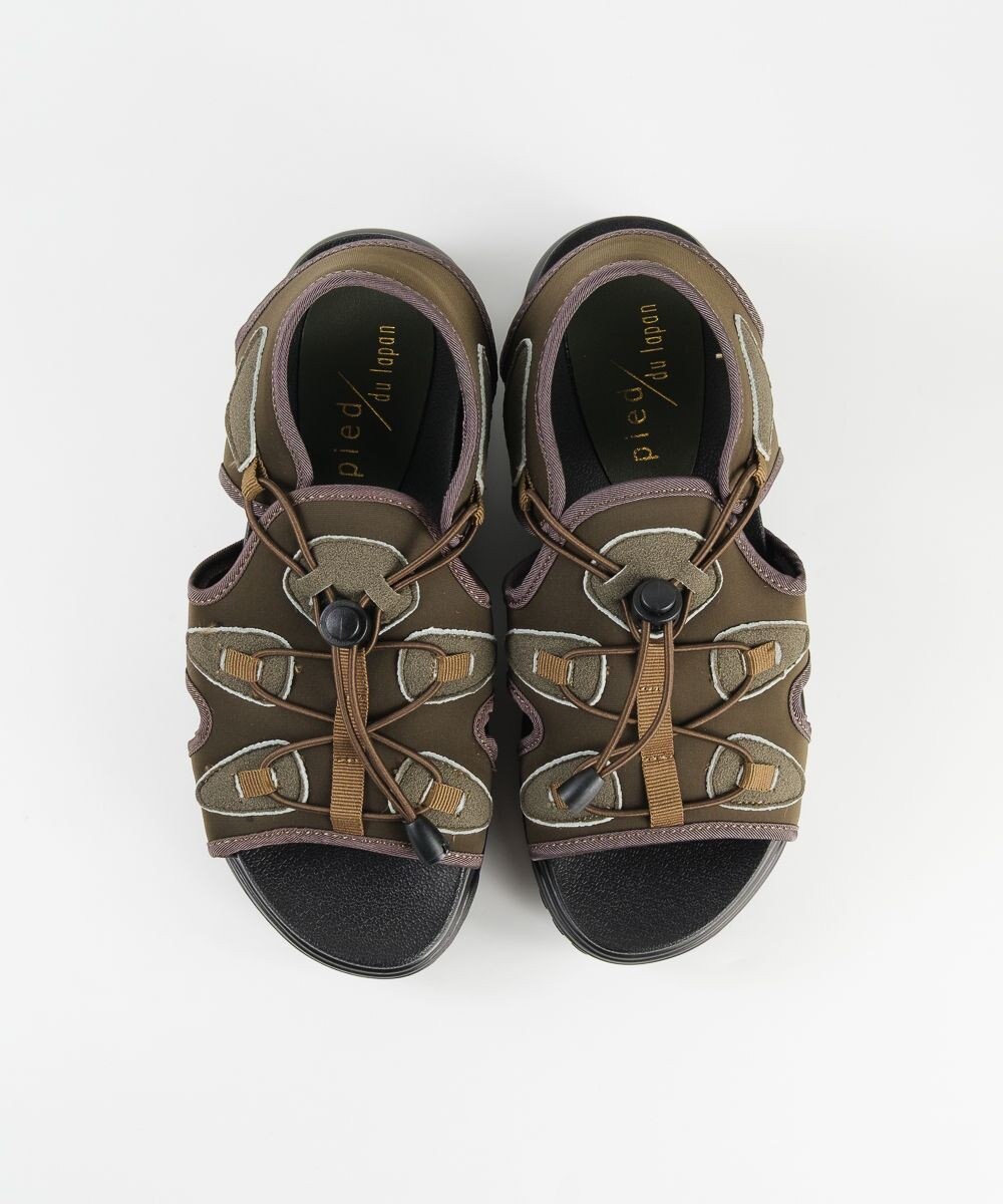 BONTRE 【pied du lapan/ピエドラパン】ドローコードスポーツサンダル/50754ZI 