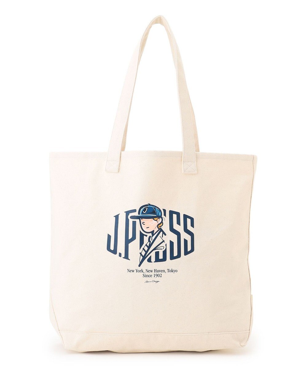 J.PRESS MEN 【AaronChang】【UNISEX】コットンキャンバス トートバッグ 