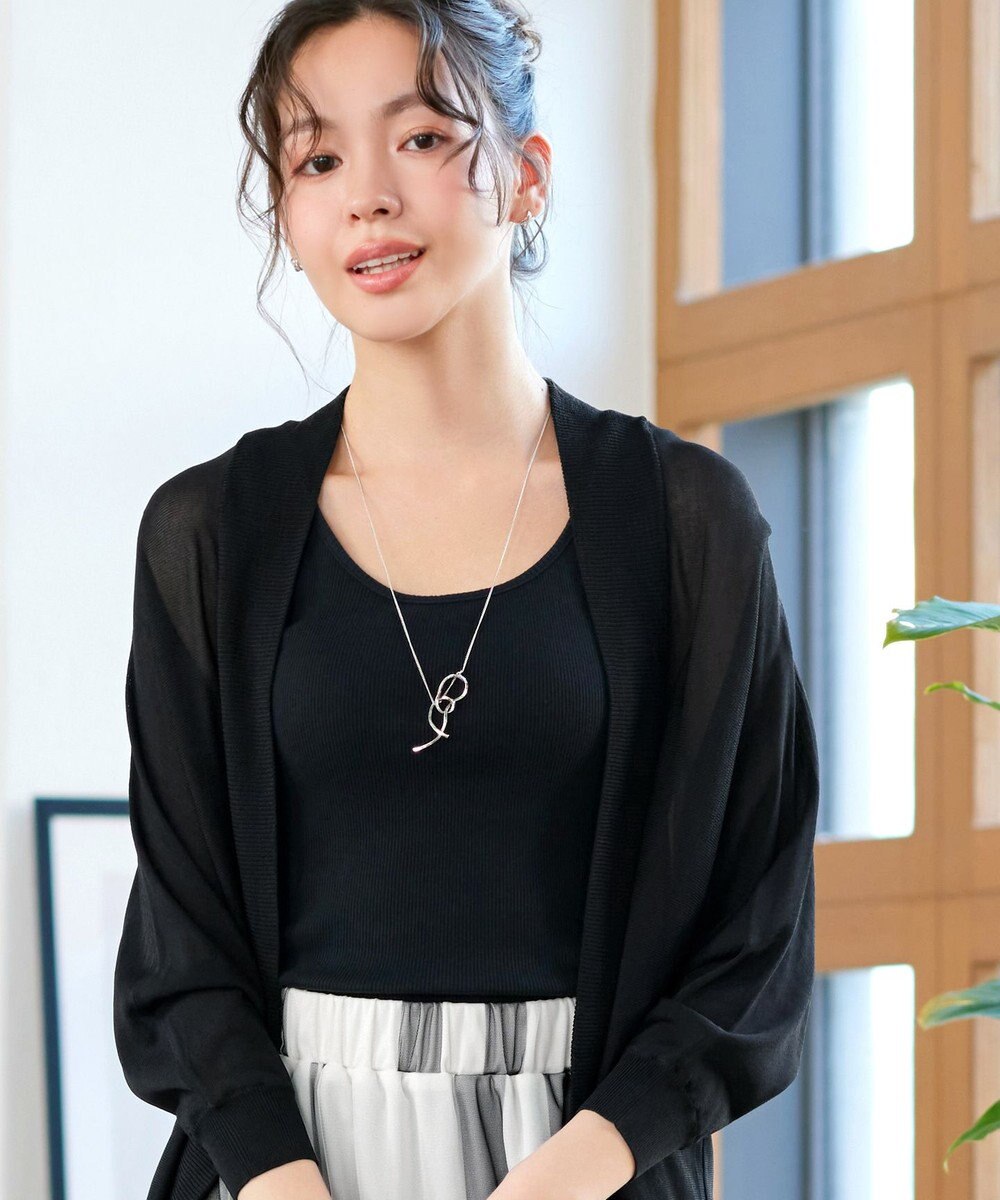 Tiaclasse ドルマンニットカーディガン 