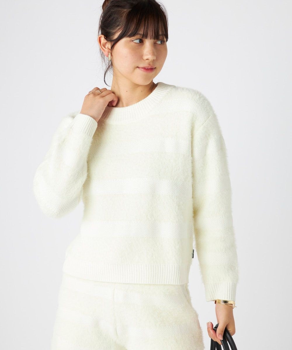 OP／FILA 【ocean pacific】ふんわりハグニットトップス 