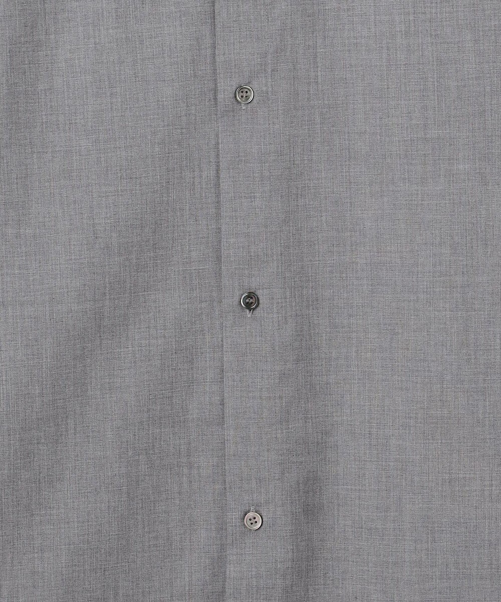 23区 【SLOW/一部店舗限定】ライトタンブラータフタ バックボタン シャツ 