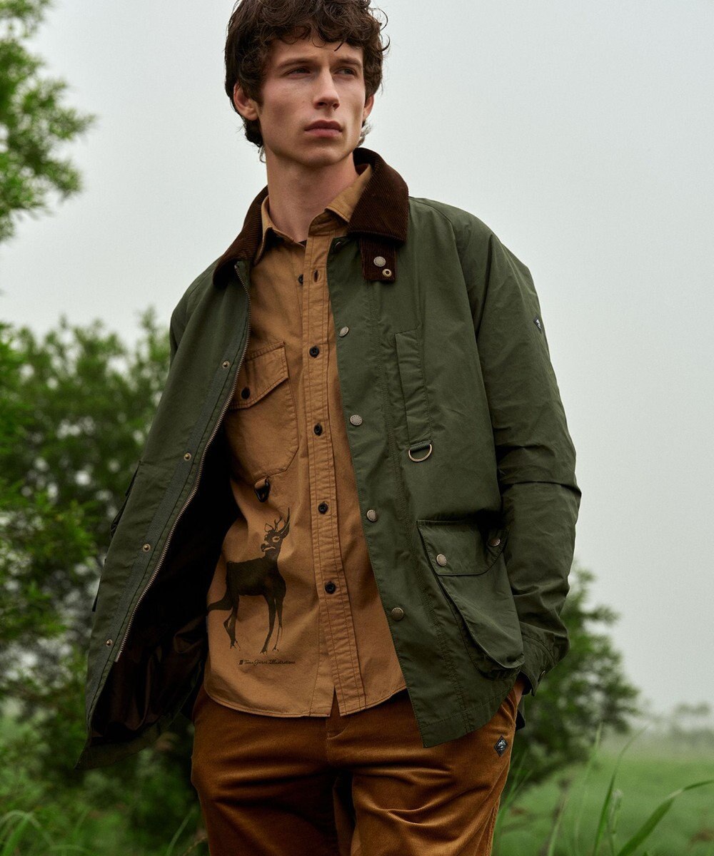 JOSEPH ABBOUD MOUNTAIN 【テーム ヤルヴィコラボレーション】バンビ プリント シャツ 