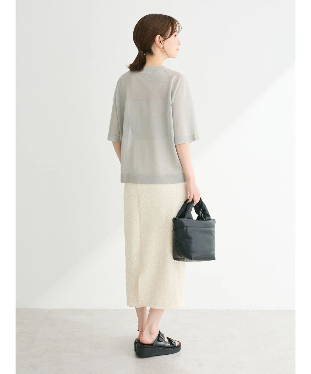 Green Parks シアーロゴニットプルオーバー 