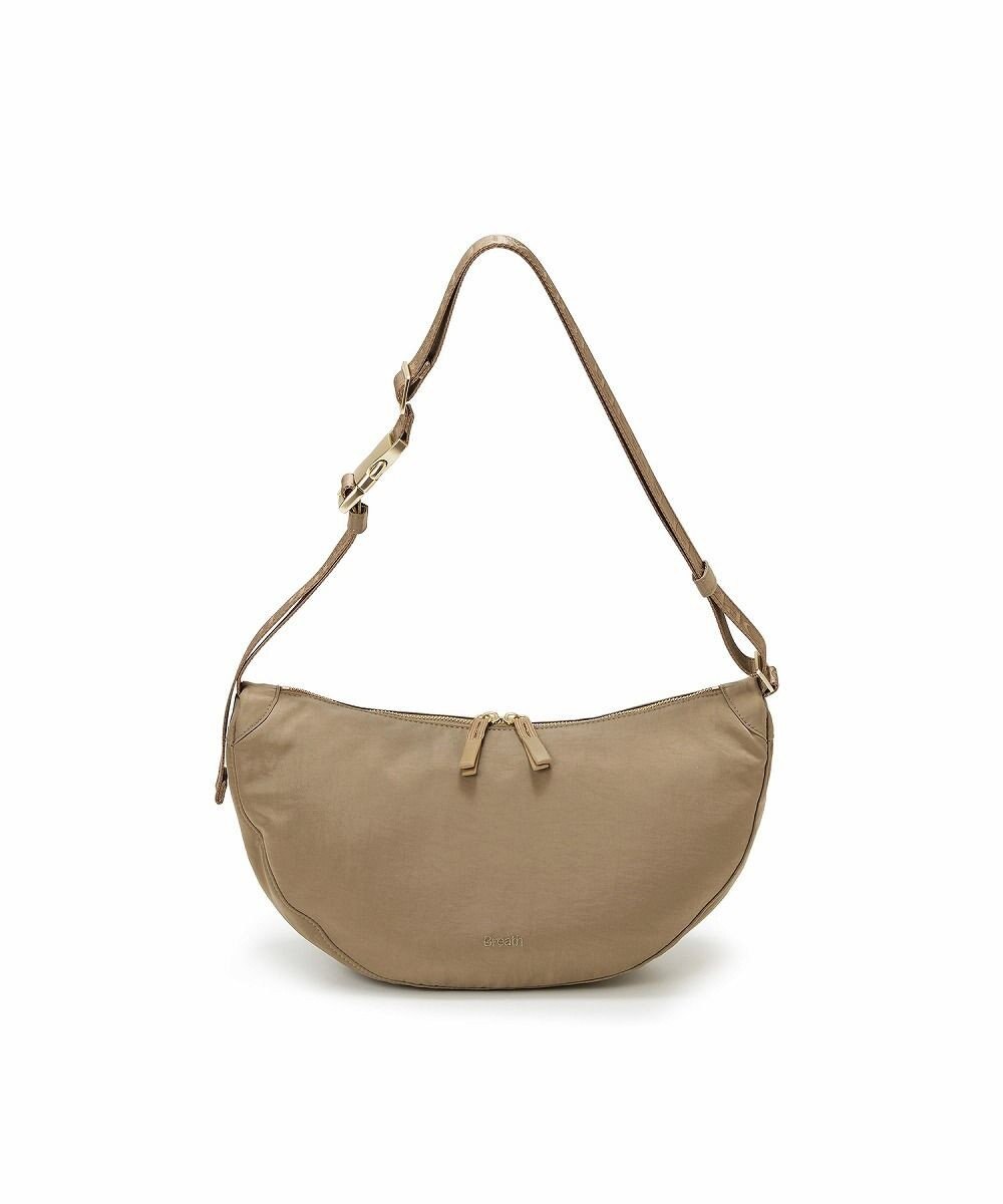 TOPKAPI 【Breath TOPKAPI】Freely フリーリー ナイロン ロゴテープ  ラウンド ショルダーバッグ 