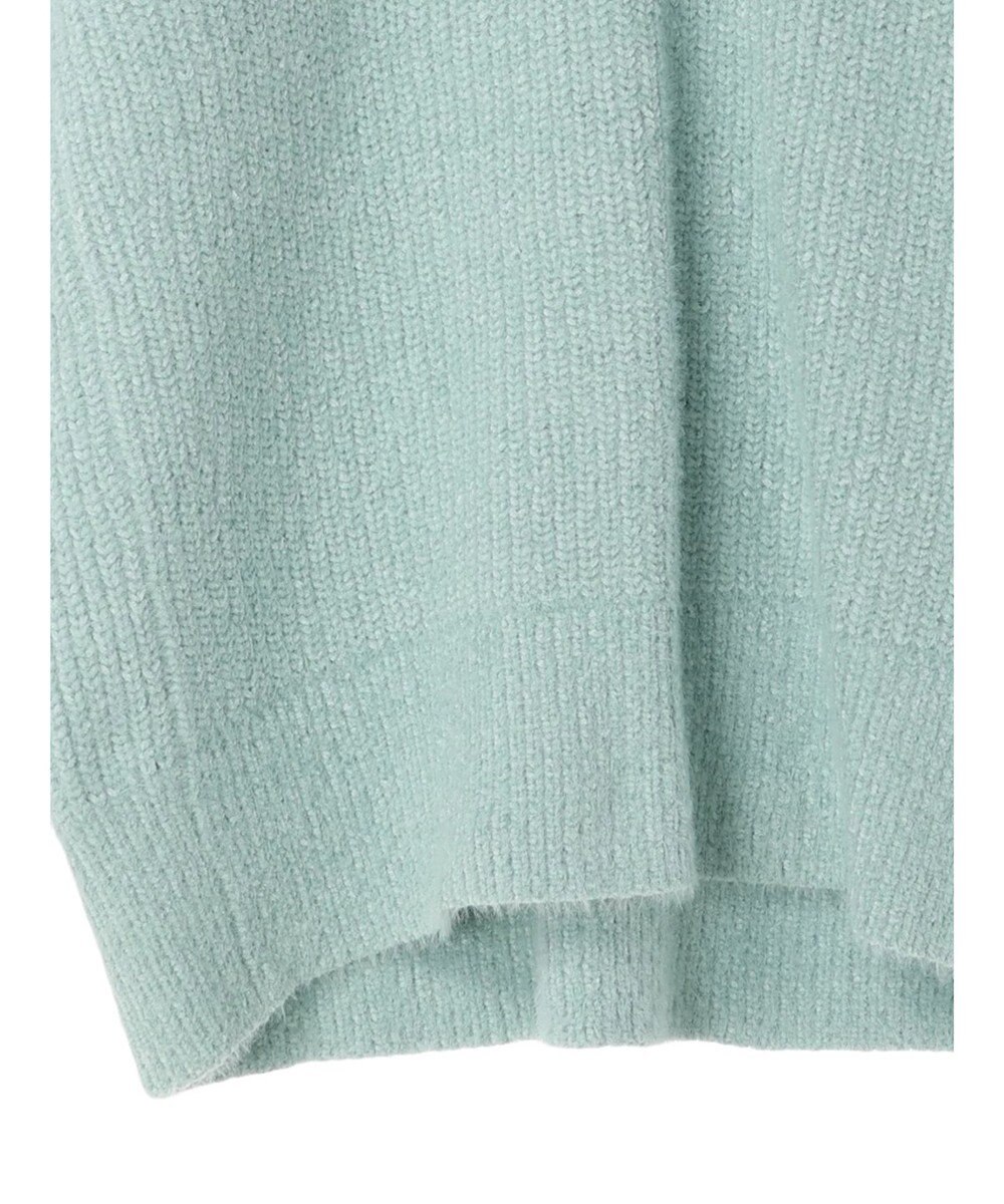 AMERICAN HOLIC モールヤーン片畦Ｖネックニットプルオーバー 