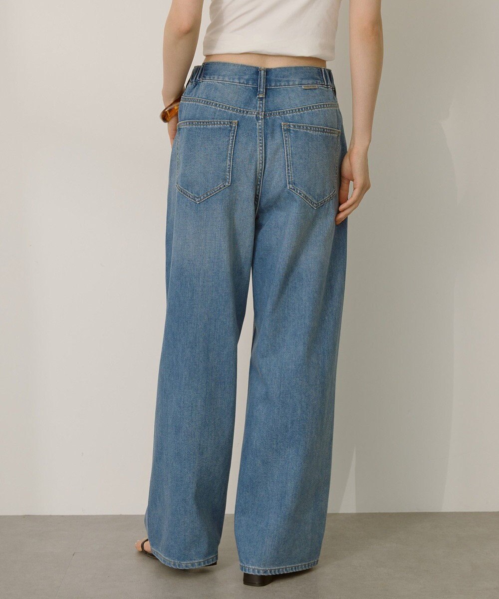 AMERICAN HOLIC 【接触冷感】ワイドデニム 