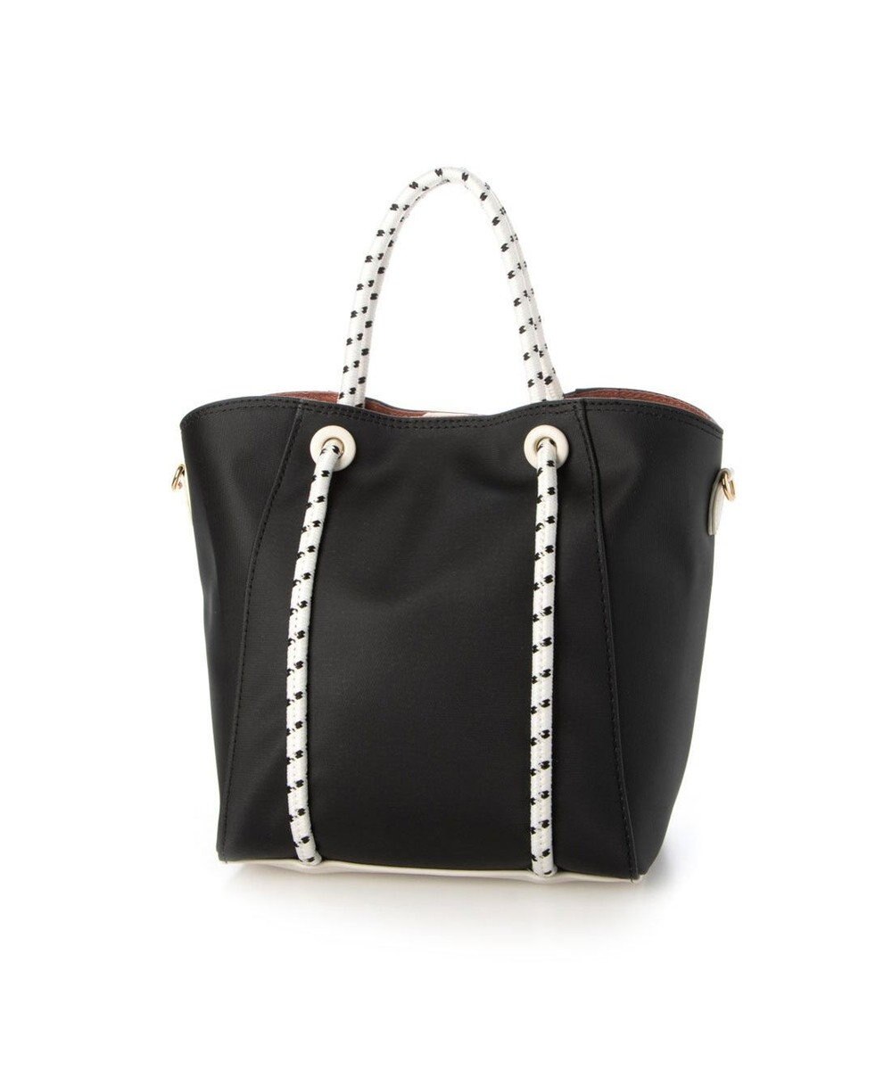 UNBILLION カシュカシュ cachecache / コーティングキャンバスロープハンドルトート 