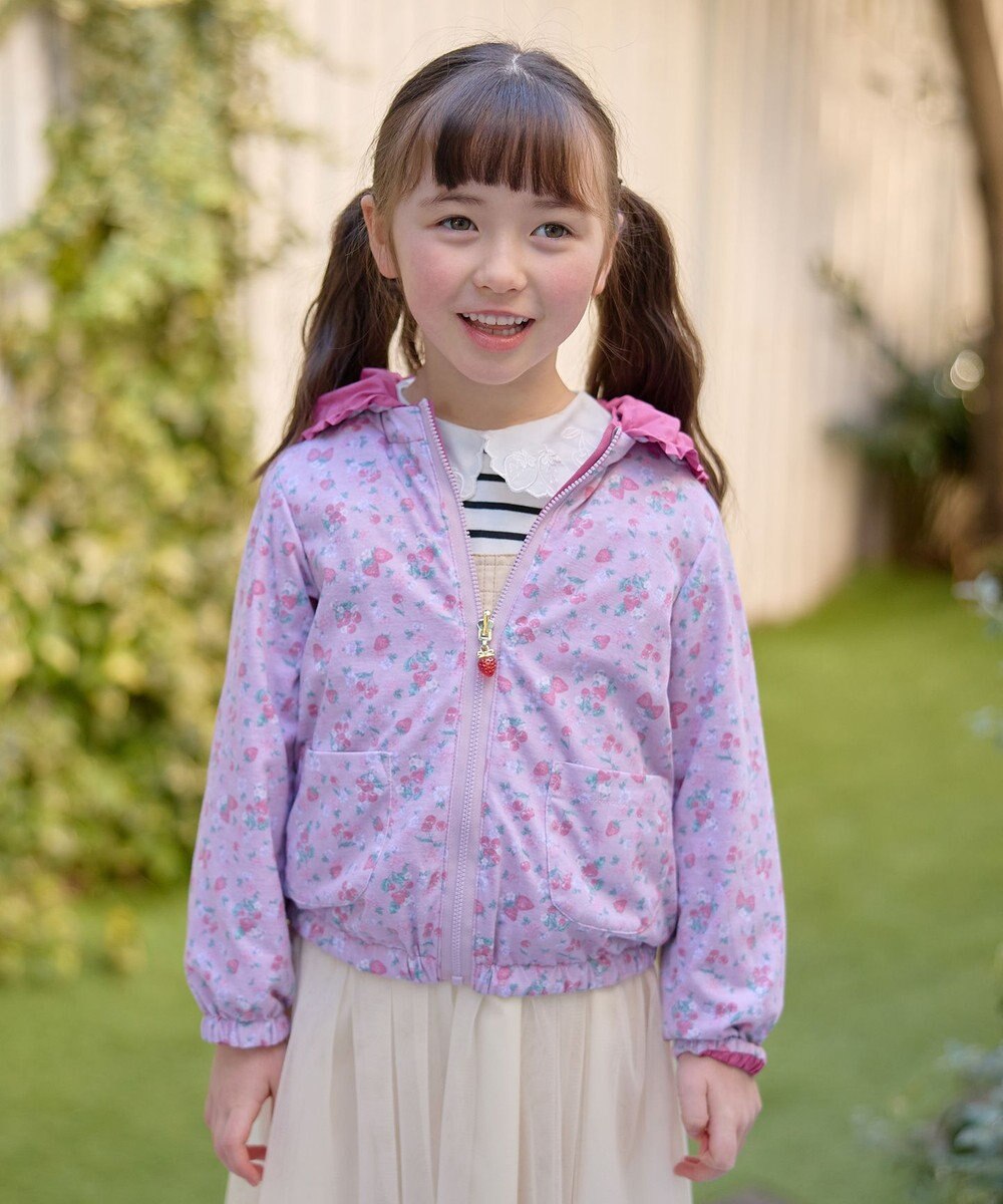 ANY KIDS 【チェリーベリーシリーズ】シャカシャカ リバーシ ブルゾン 