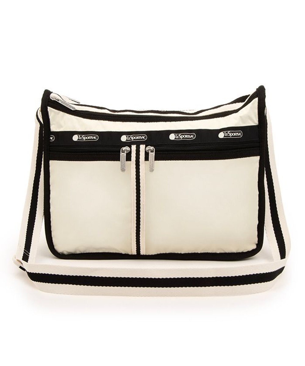 LeSportsac DELUXE EVERYDAY BAG/スペクテイターサンドバー/ブラック 