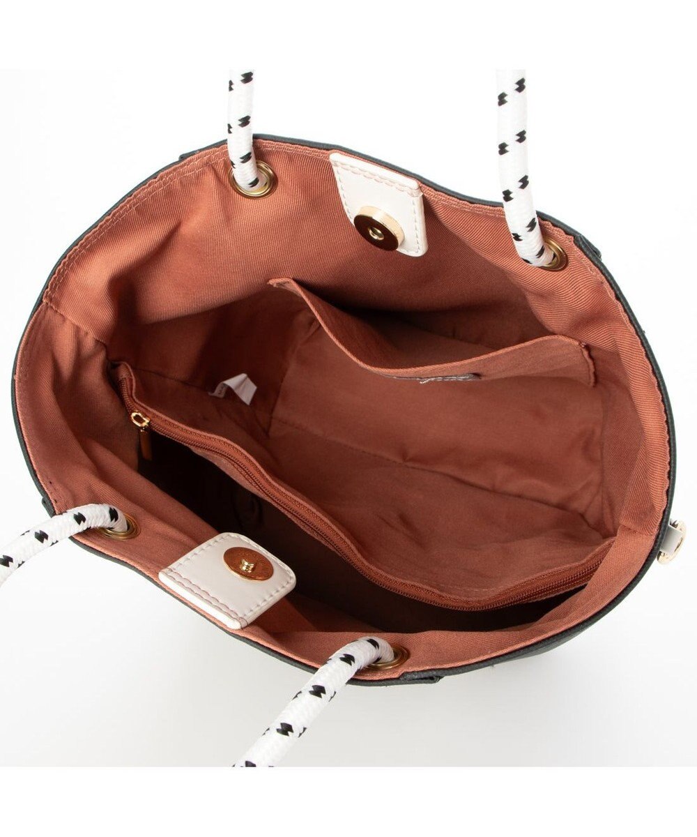 UNBILLION カシュカシュ cachecache / コーティングキャンバスロープハンドルトート 