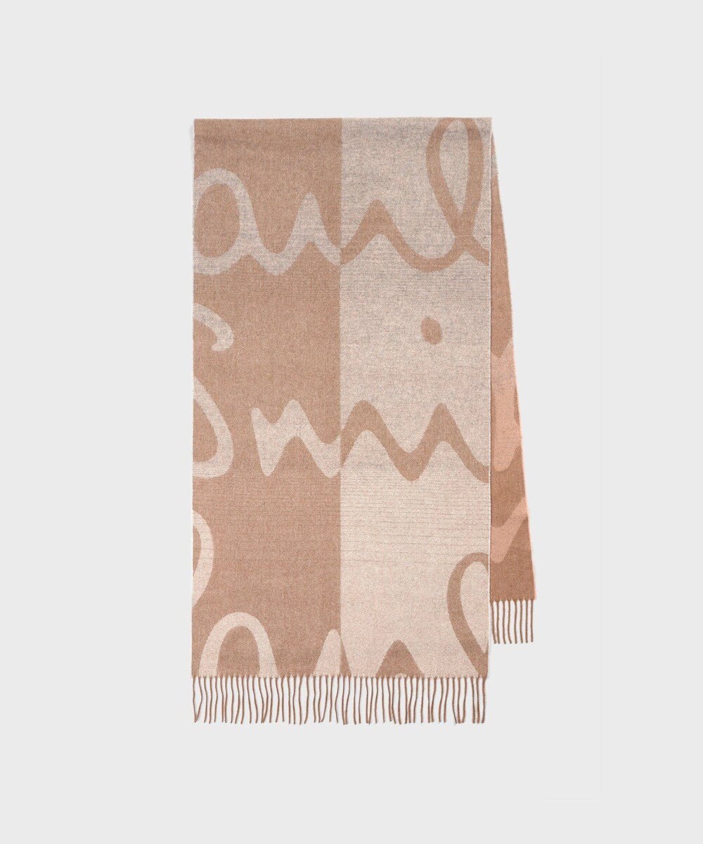 Paul Smith グラデーション ロゴ マフラー 
