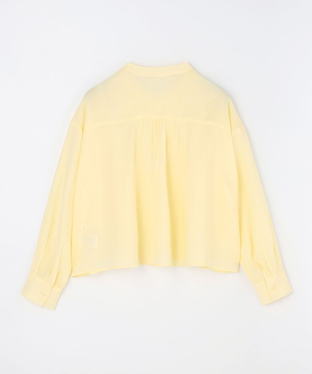 ANY ラッフルクロップドシャツ 