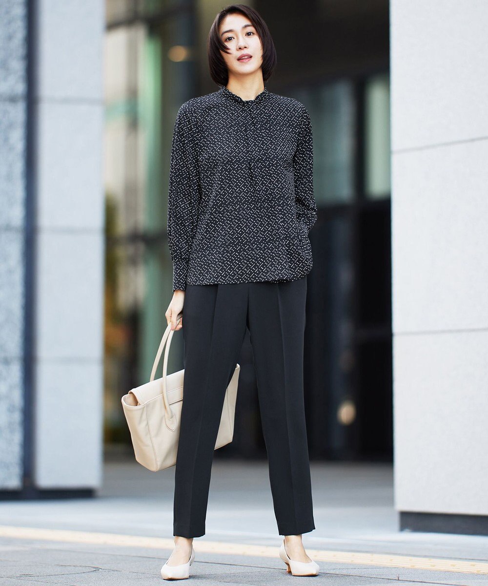 自由区 L 【19号サイズまで展開・カタログ掲載・セットアップ対応】トリアセダブルクロステーパード パンツ 