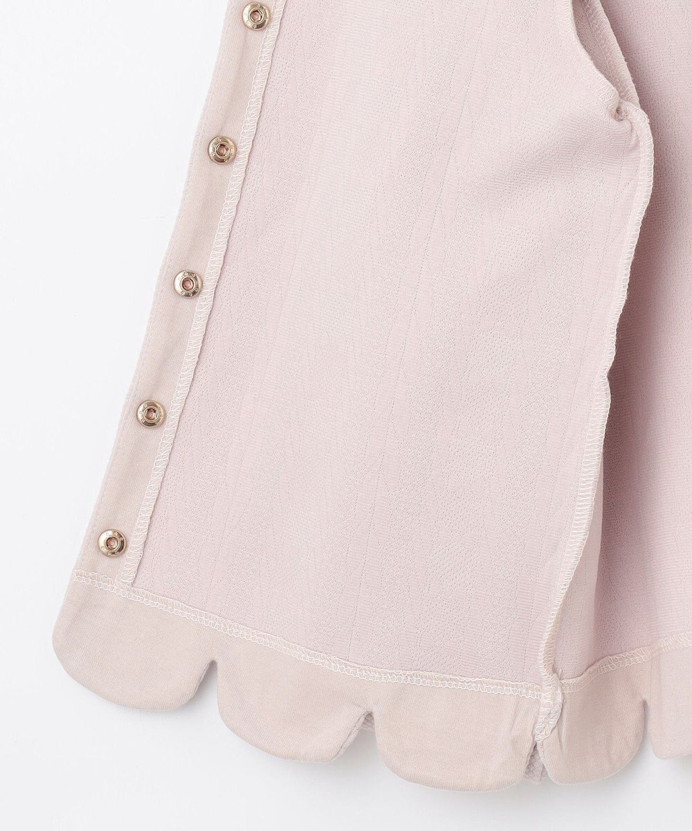 ANY KIDS ふくれ ジャガード カーディガン 