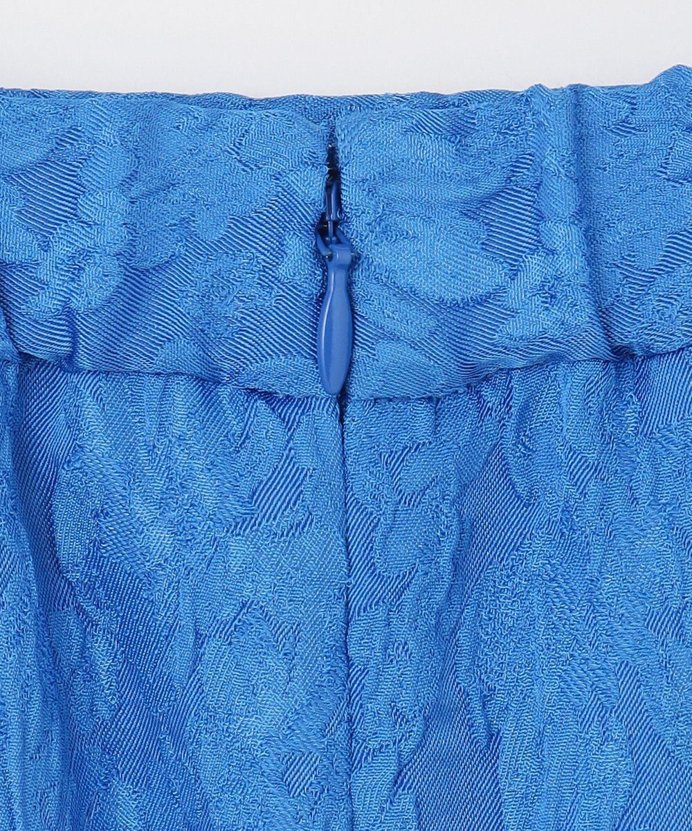 組曲 【WEB限定】エアリーフラワージャガード フレアスカート 