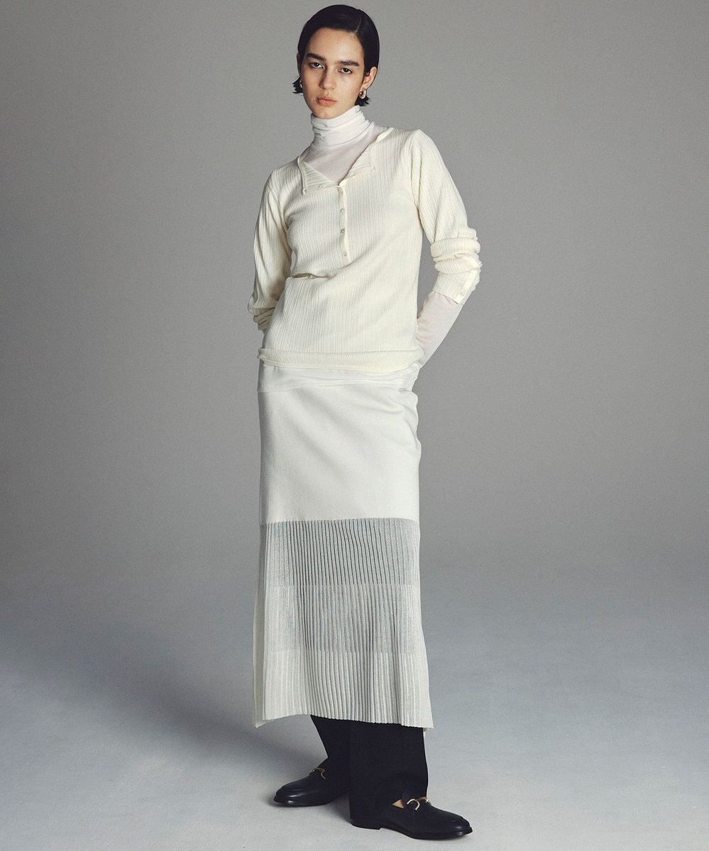 uncrave シアーニット コンビスカート 