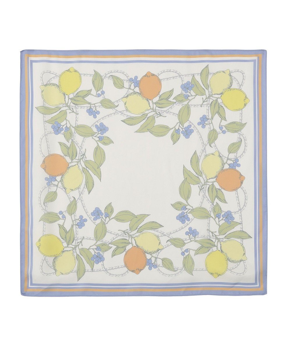 earth music&ecology 【接触冷感】ＵＶ対策フルーツ柄スカーフ 