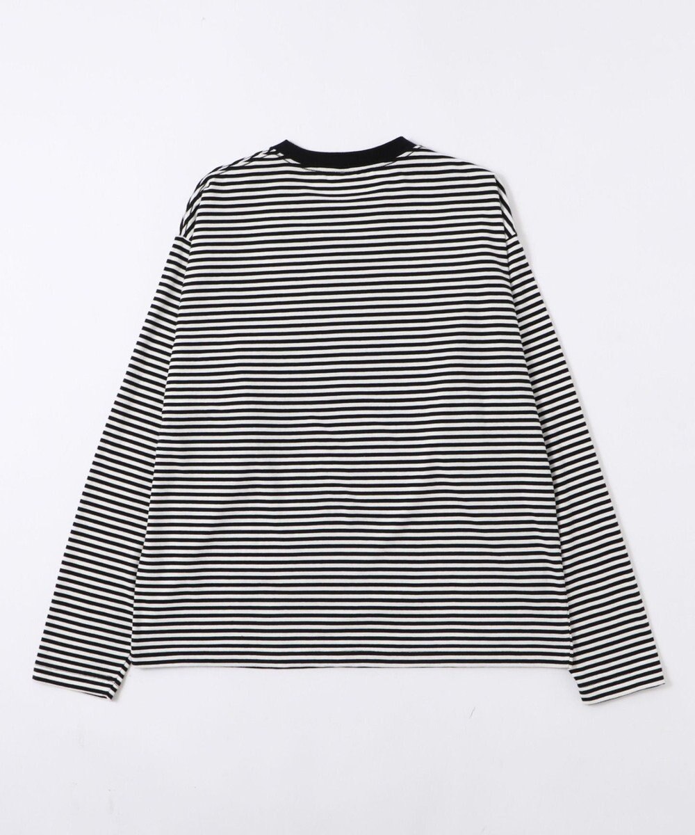 WEGO ワイドスリーブボーダーT（長袖） 