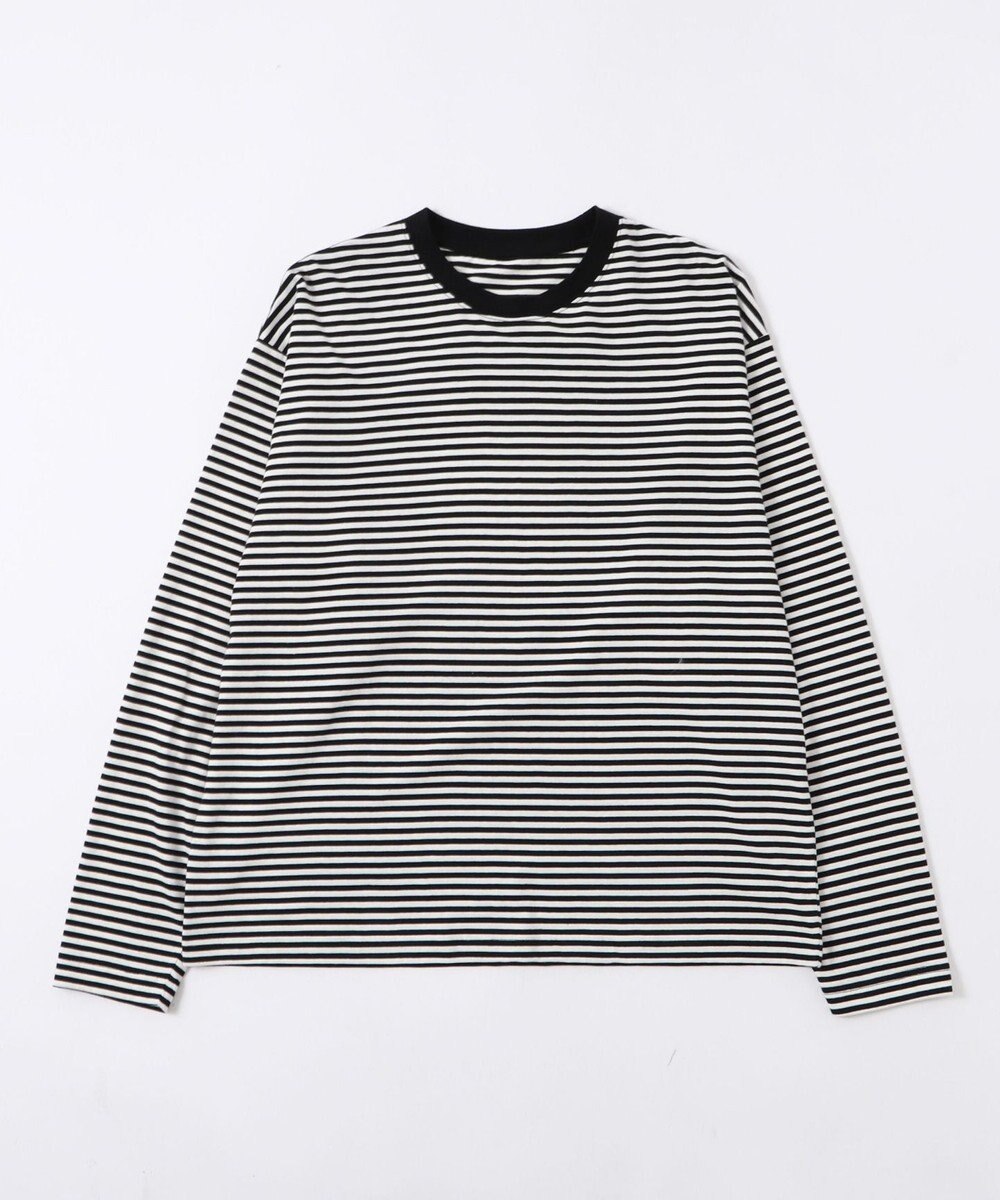 WEGO ワイドスリーブボーダーT（長袖） 