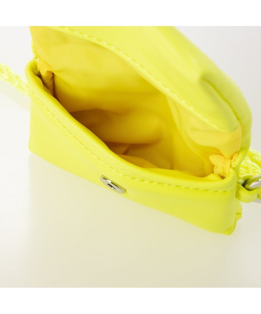 UNBILLION カシュカシュ cachecache / ネオンカラーニットスマホショルダーバッグ 