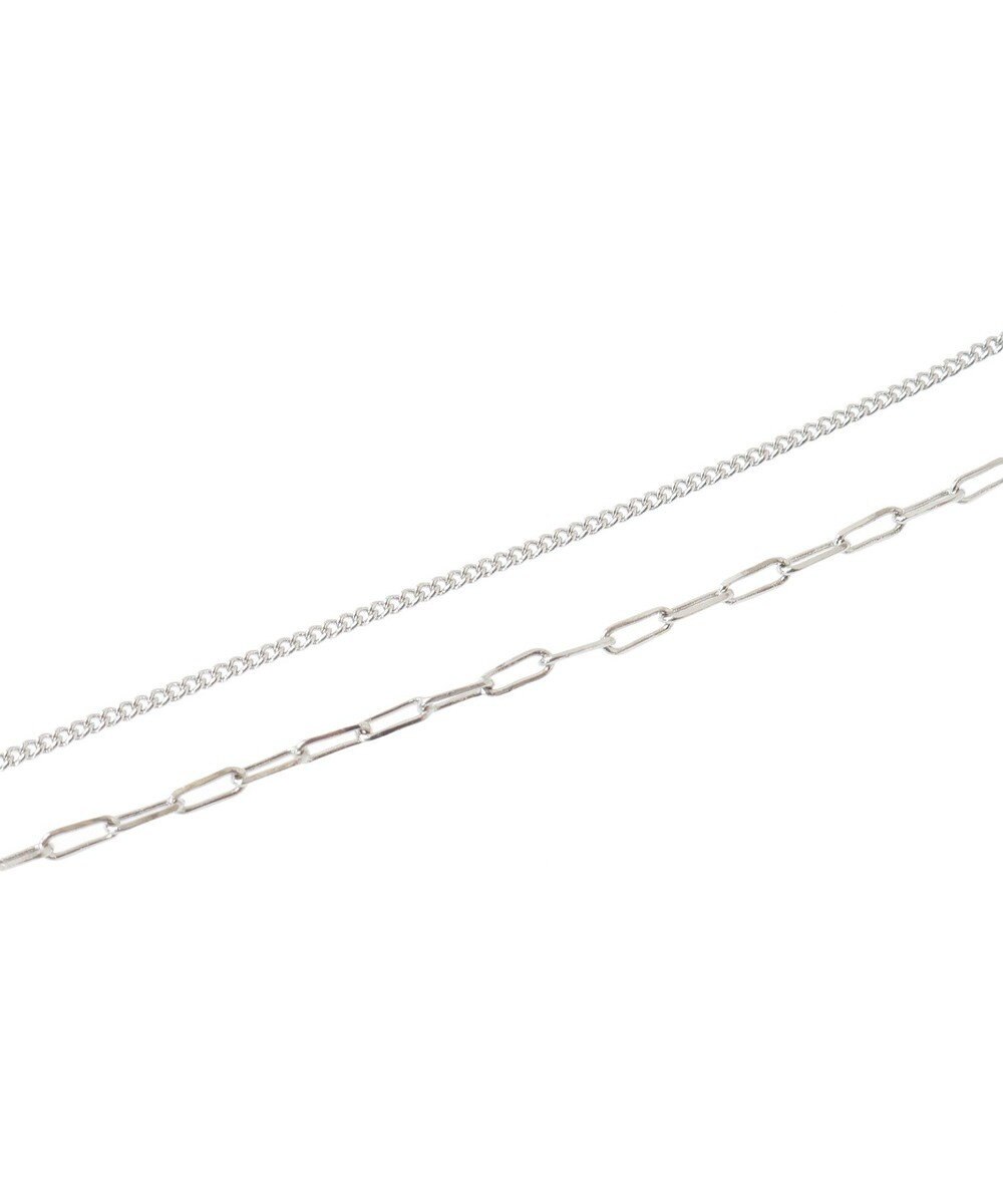 YECCA VECCA ドロップパーツスライドY字ネックレス 