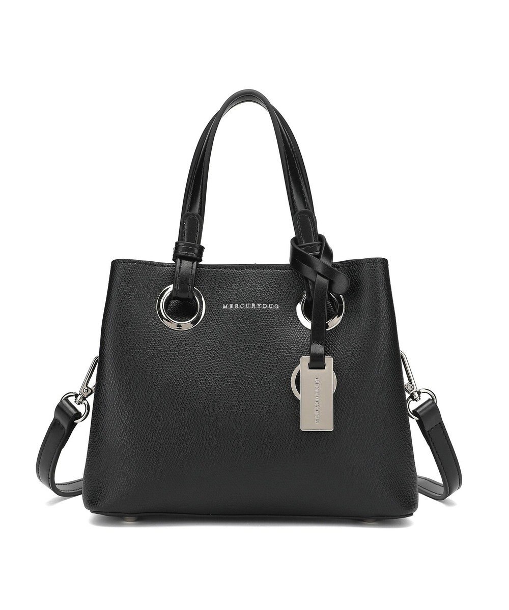 style code 【MERCURYDUO/マーキュリーデュオ】メタルアイレット　ミニショルダーバッグ、ハンドバッグ 