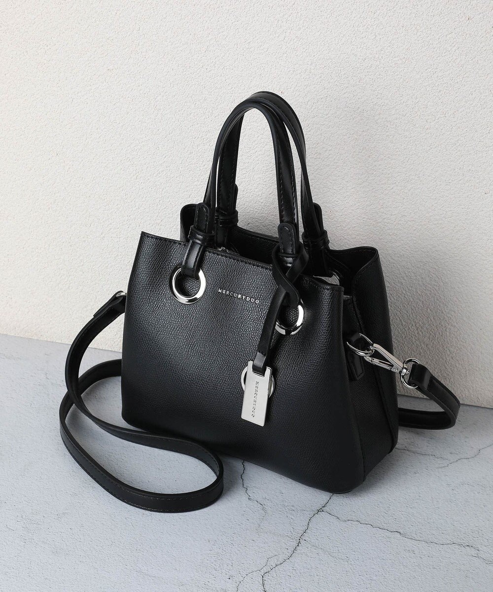 style code 【MERCURYDUO/マーキュリーデュオ】メタルアイレット　ミニショルダーバッグ、ハンドバッグ 