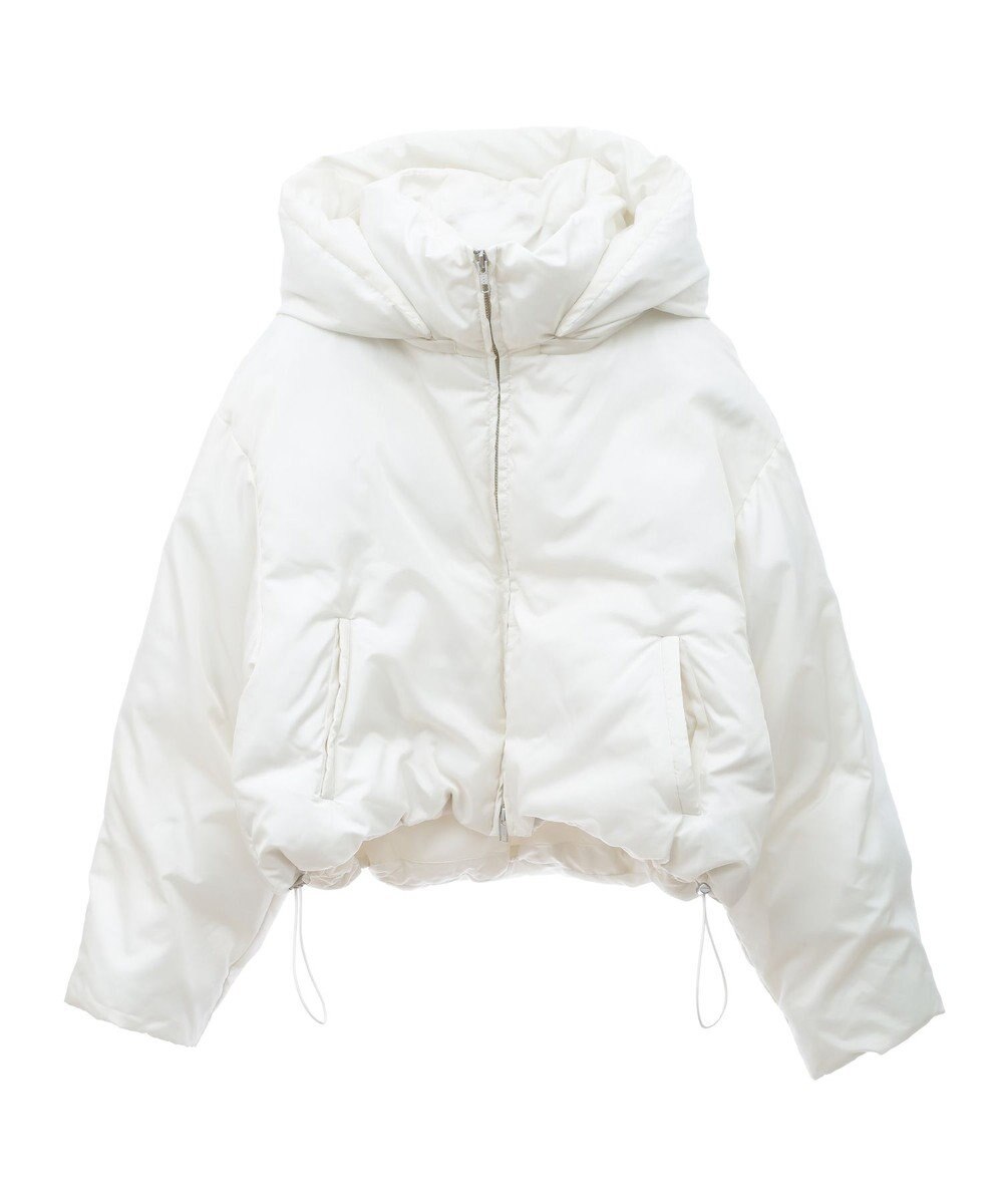 earth music&ecology 2wayパファー ショートブルゾン 