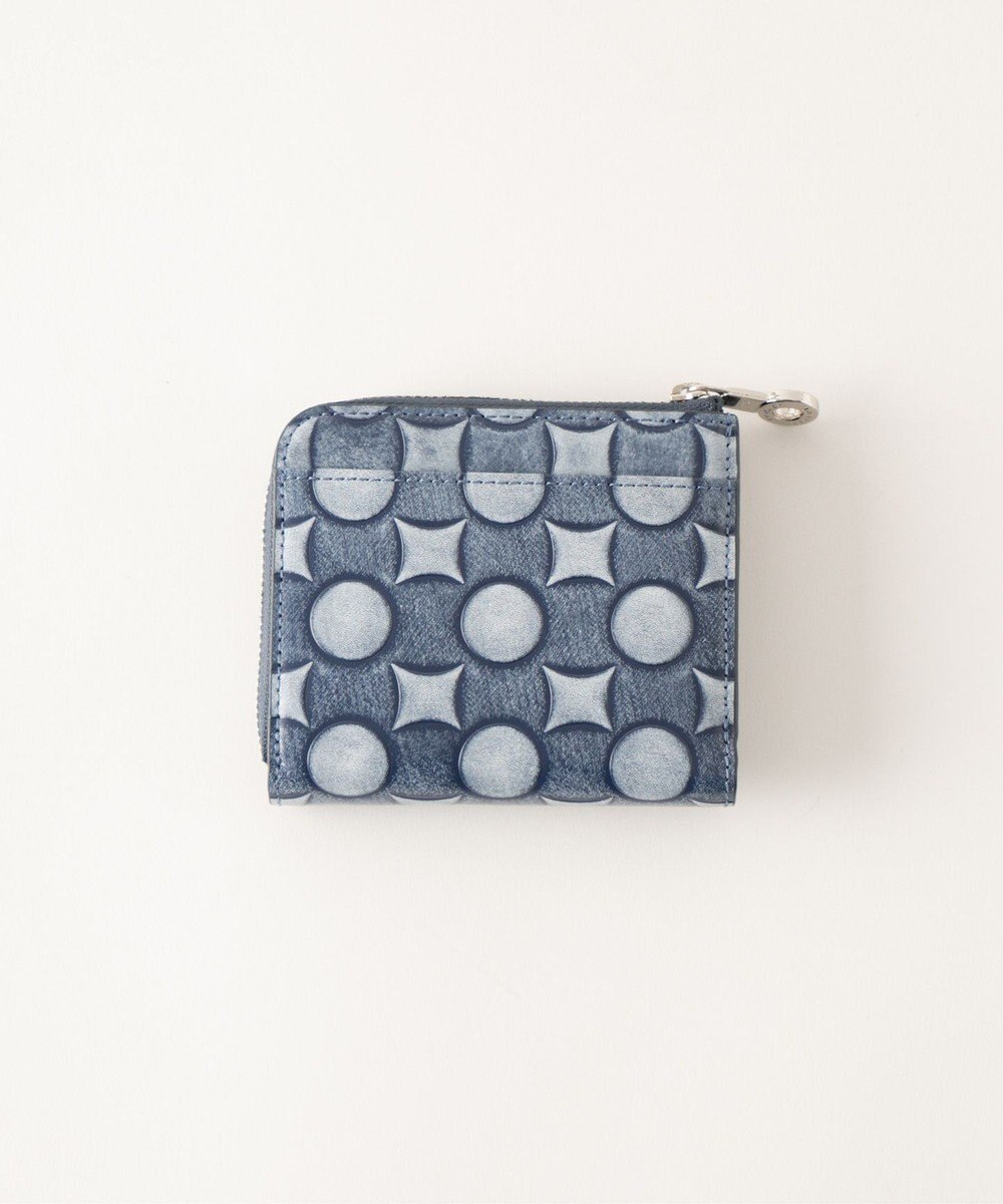 MIYABIYA La quoh with kirakaracho 南蛮七宝アルチザンレザー ミニL字ファスナー財布 