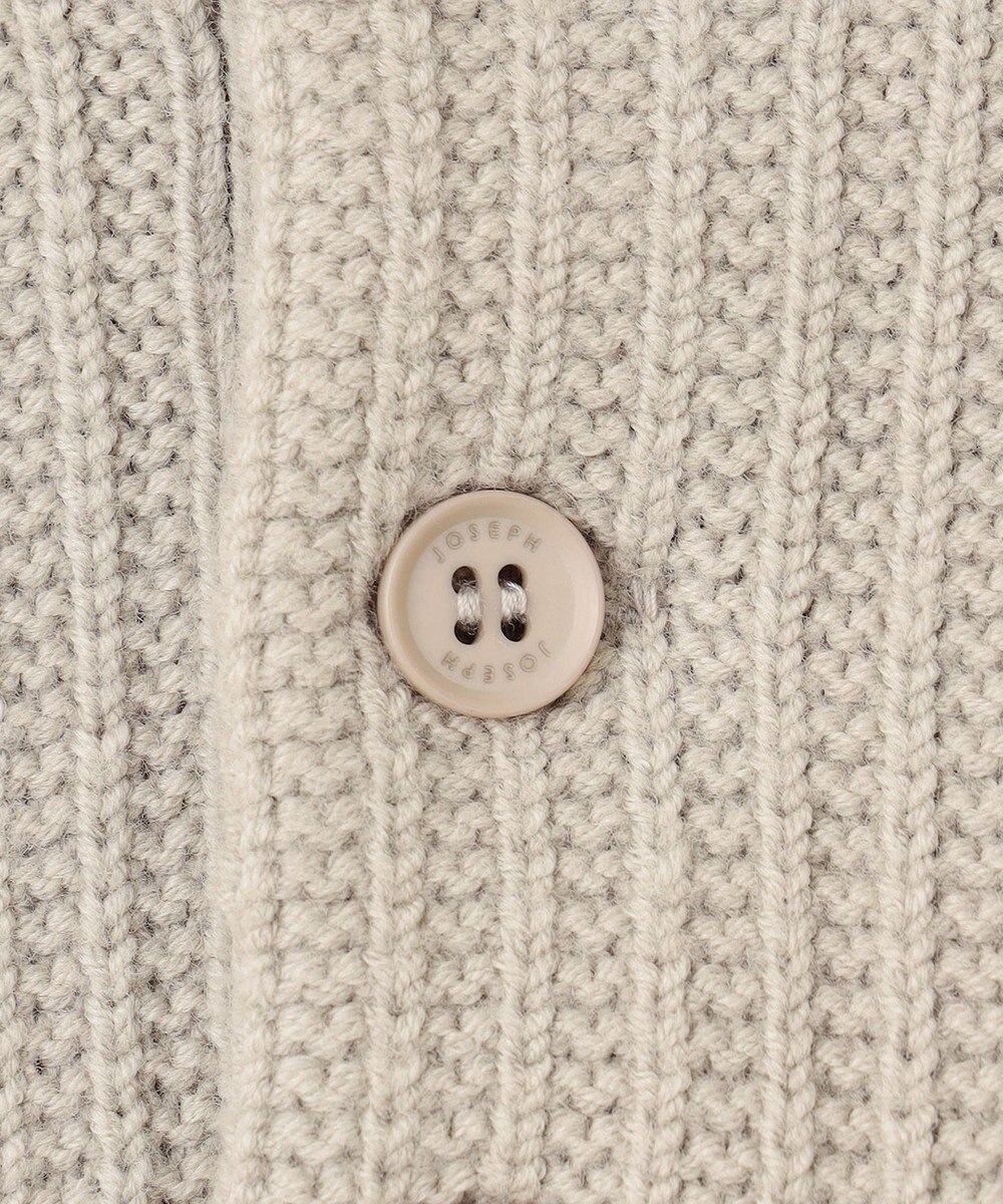 JOSEPH HOMME エアリーシープコットン / ヘンリーネックニット 