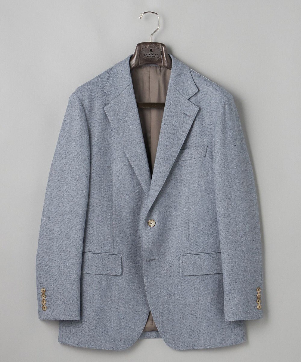GOTAIRIKU 新色追加【一部ストレッチ】カシミヤブレンド 定番ツイードジャケット(25年モデル) 