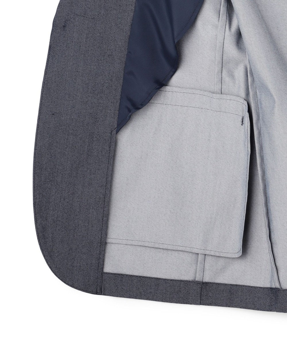 UNFILO MENS 【ストレッチ】イージーケアクリアデニム 機能美ジャケット 