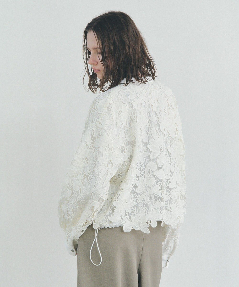 YECCA VECCA レースブルゾン 