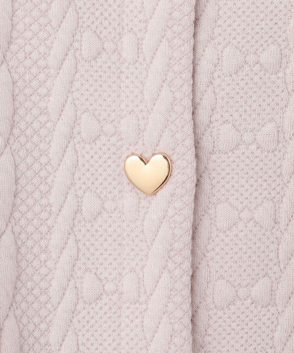 ANY KIDS ふくれ ジャガード カーディガン 