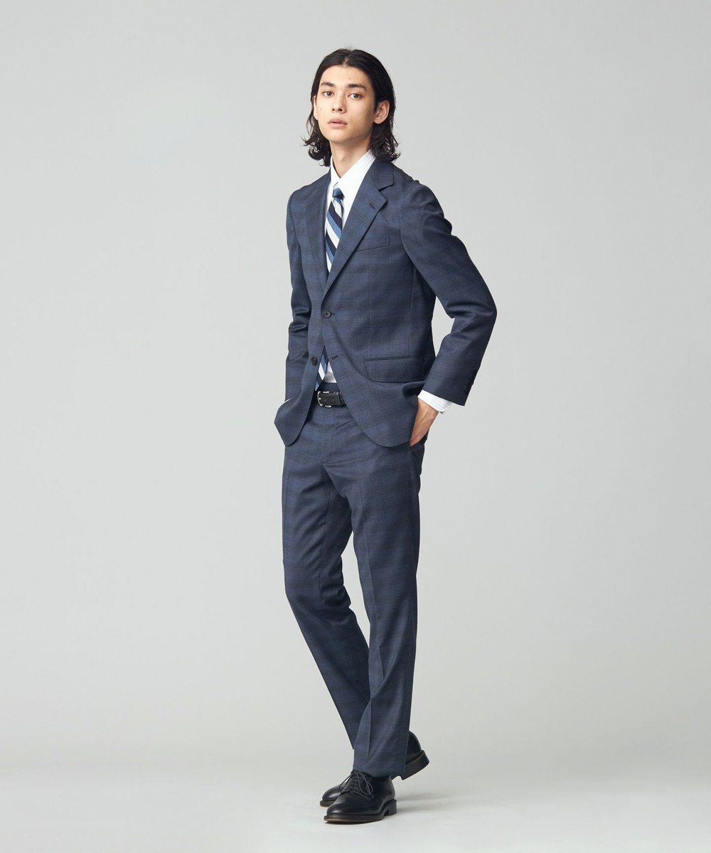 J.PRESS MEN 【J.PRESS MOVING】Albino Torello Viera グレナカートチェック スラックス 