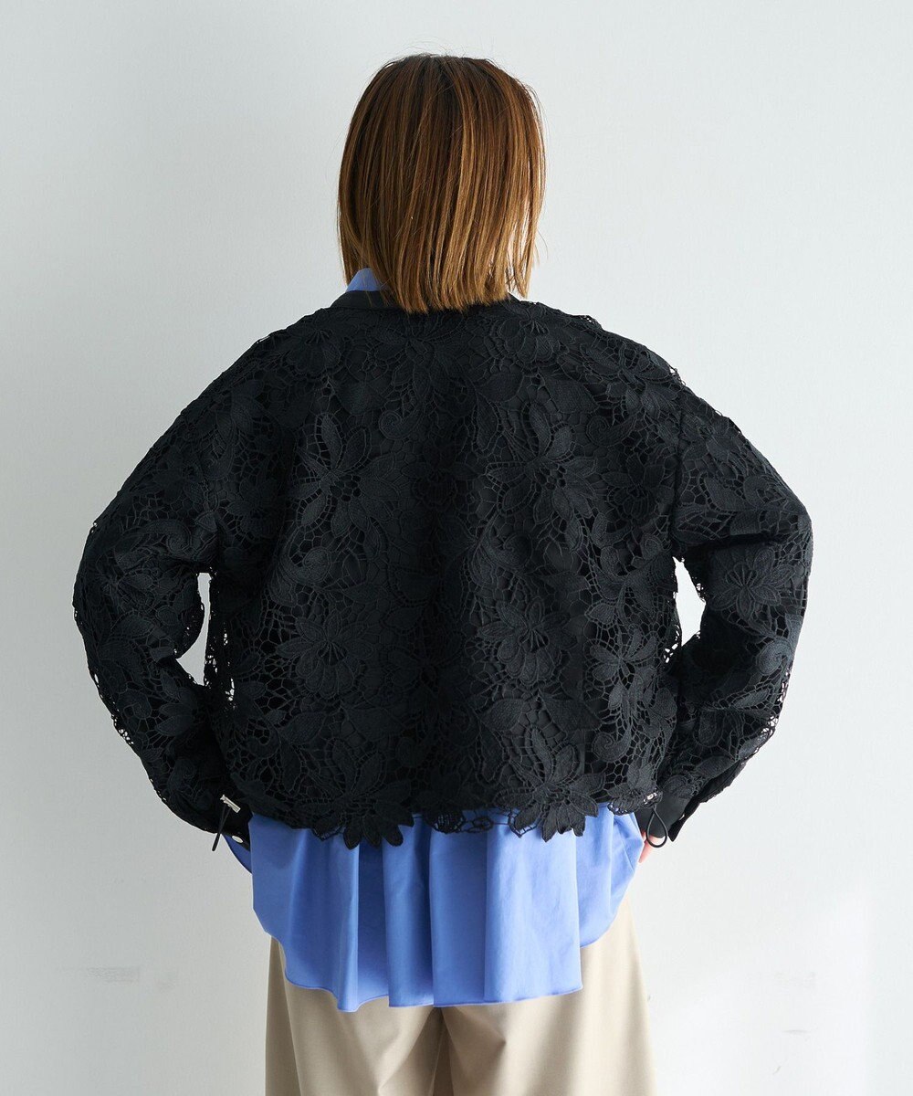 YECCA VECCA レースブルゾン 