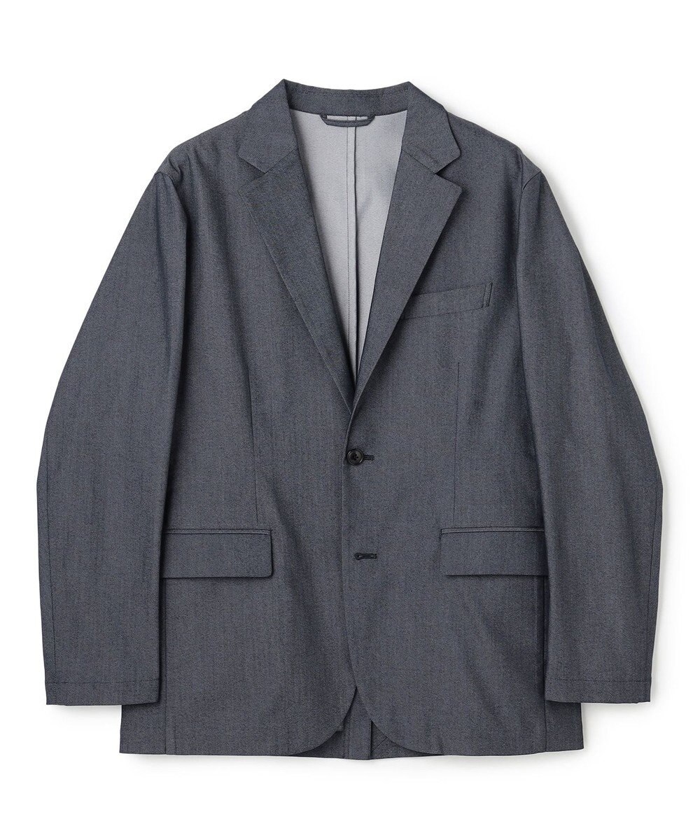 UNFILO MENS 【ストレッチ】イージーケアクリアデニム 機能美ジャケット 