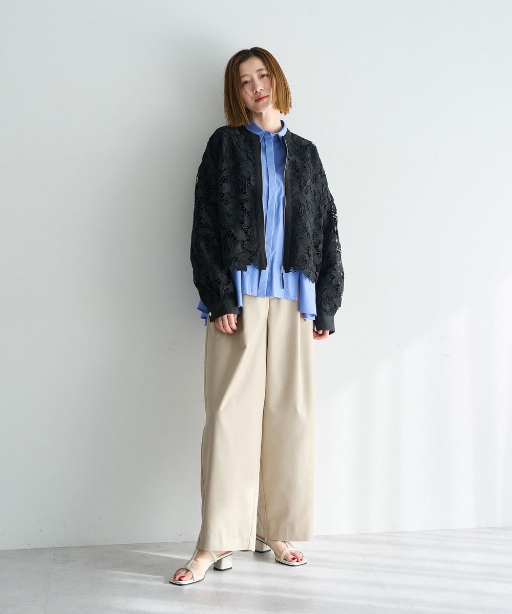 YECCA VECCA レースブルゾン 