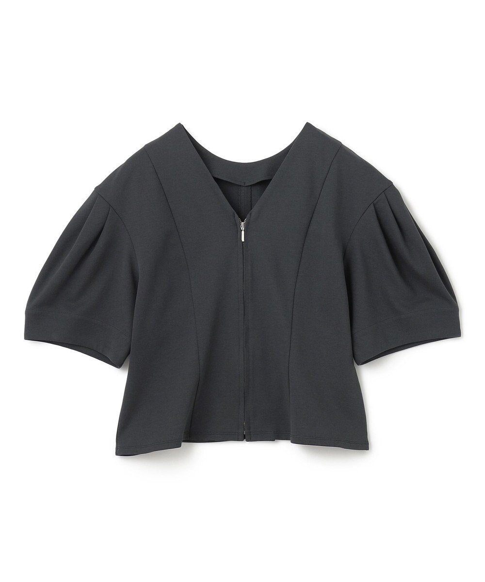 uncrave 【接触冷感・UVカット】ダブルフェイスジャージー 2WAYブラウス（uncrave STANDARD） 