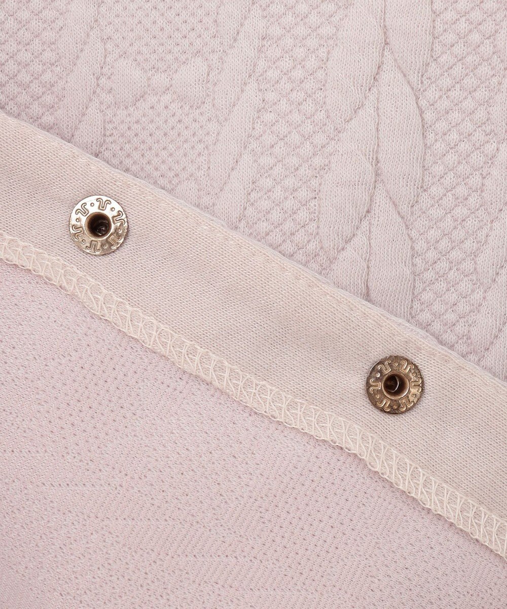 ANY KIDS ふくれ ジャガード カーディガン 