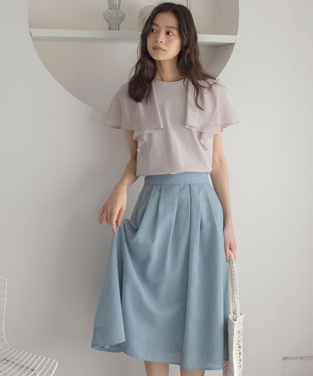 組曲 コットンポンチケープライク ブラウス 