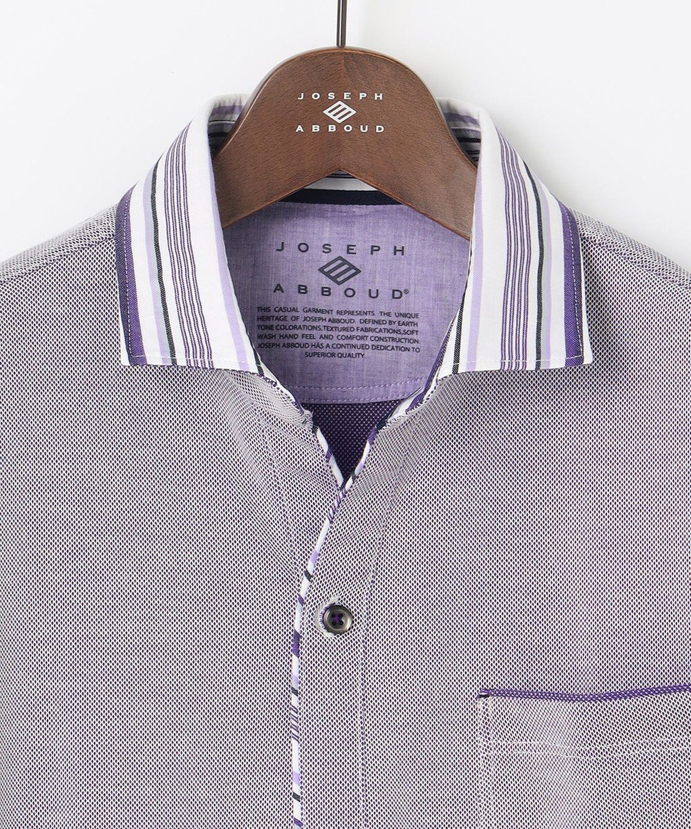 JOSEPH ABBOUD 【カラー豊富】人気！オーガニックコットン使用 ダディポロシャツ 
