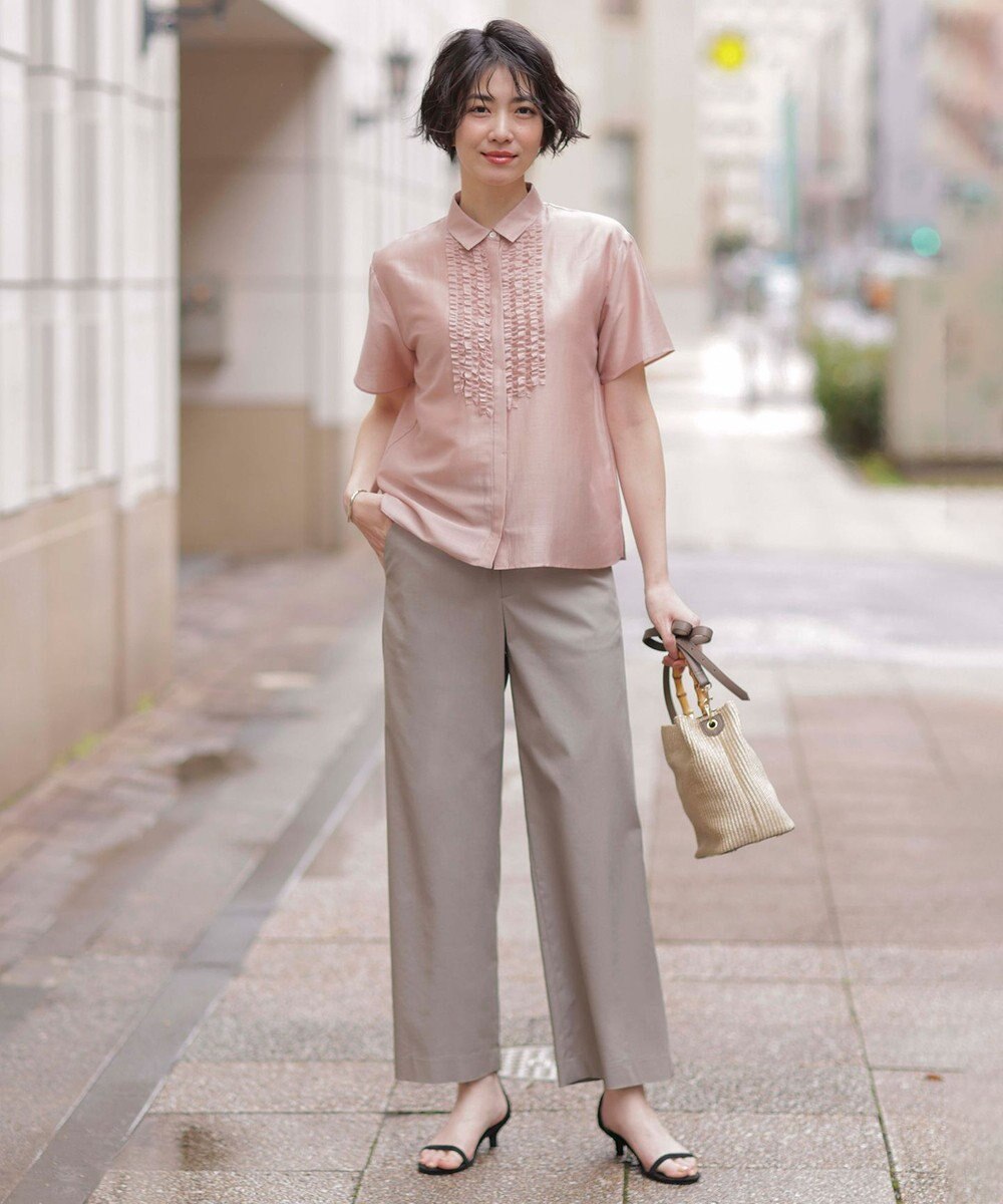 J.PRESS LADIES 【2way】 バンブー カゴ バッグ 